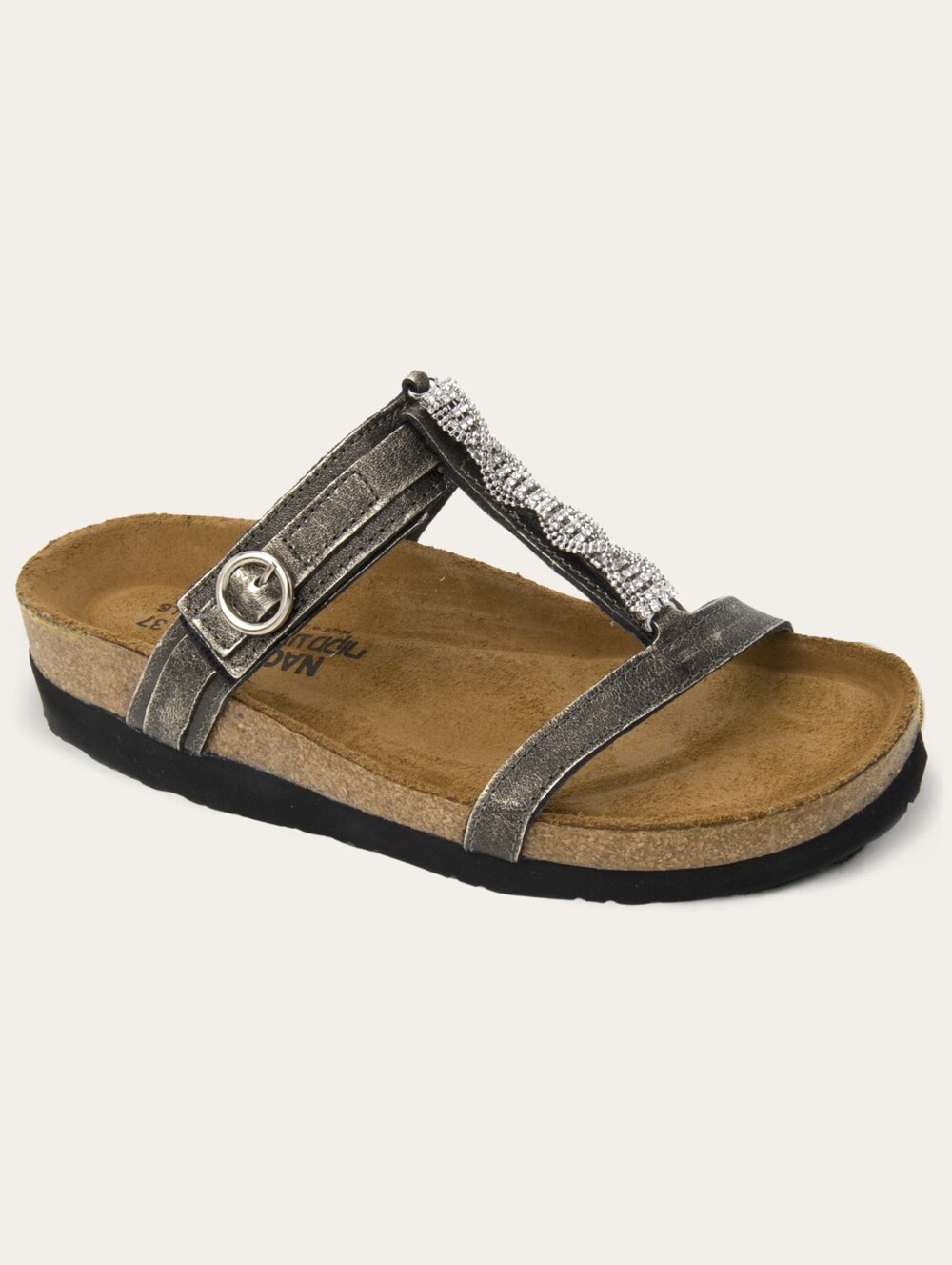 EUC Naot Malibu Sandals in Metal Leather